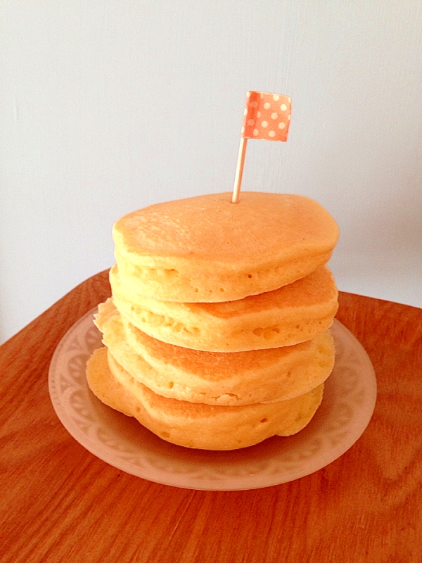 メレンゲでふわふわ!ホットケーキ♡
